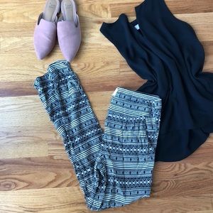 Jack Black and White Pants